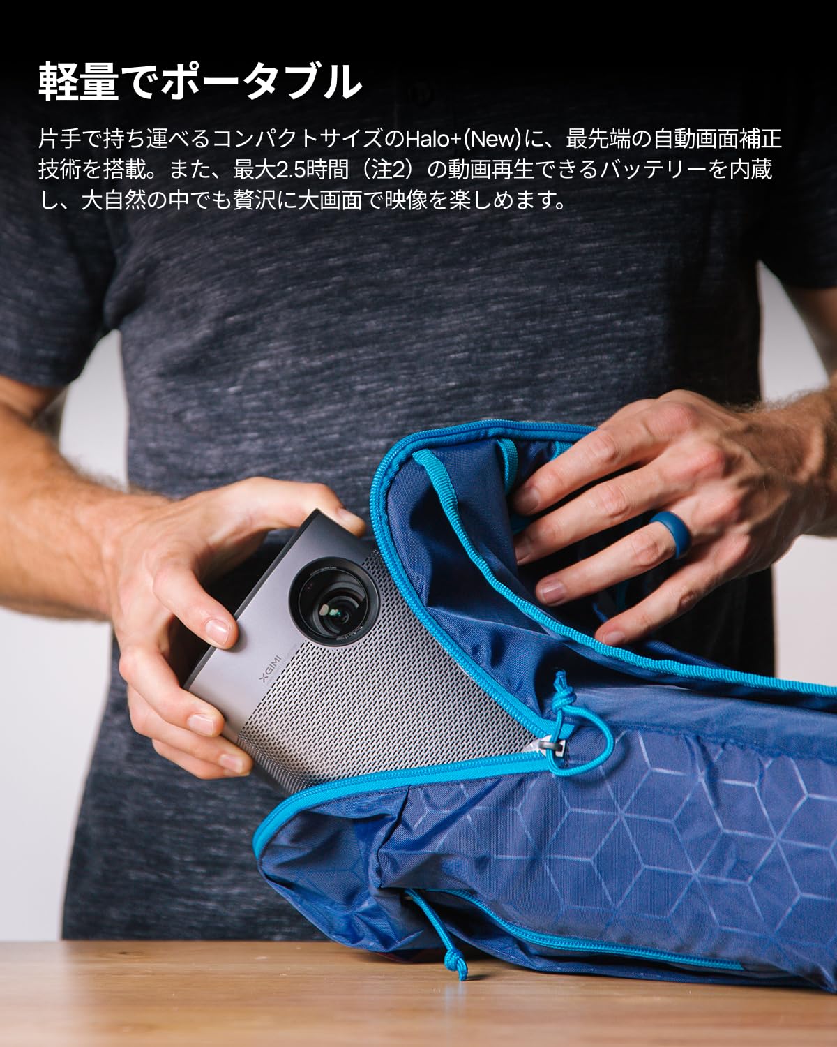 Amazon.co.jp: XGIMI Halo+(New) プロジェクターとスタンドのセット品